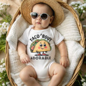 Taco Bout Schattig Funny Taco Romper