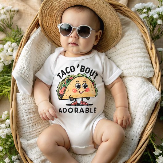 Taco Bout Schattig Funny Taco Romper