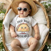 Taco Bout Schattig Funny Taco Romper