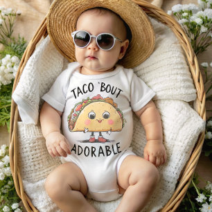 Taco Bout Schattig Funny Taco Romper