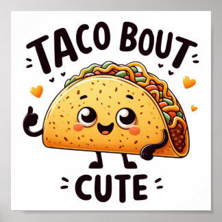 Taco Bout Schattigee digitale download Poster