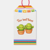 Taco bout twins cadeaulabel (Achterkant)