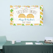 Taco Bout Twins Welkom Banner Colorful & Cute! (Beurs)