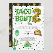 Taco Bout Two | Tweede uitnodiging (Voorkant / Achterkant)