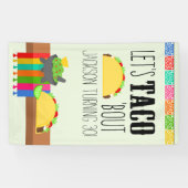 Taco 'Bout Verjaardagsfeest Spandoek (Horizontaal)