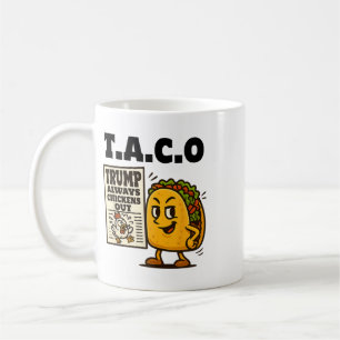 Taco Breaking News Trump Gaat Altijd Op De Loop  Koffiemok