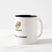 taco bueno tweekleurige koffiemok (Voorkant rechts)