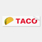 TACO BUMPERSTICKER (Voorkant)