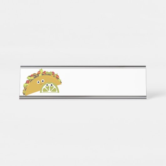 Taco Bureau Naambordje (Voorkant)