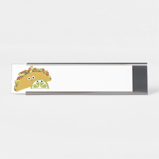 Taco Bureau Naambordje (Voorkant)