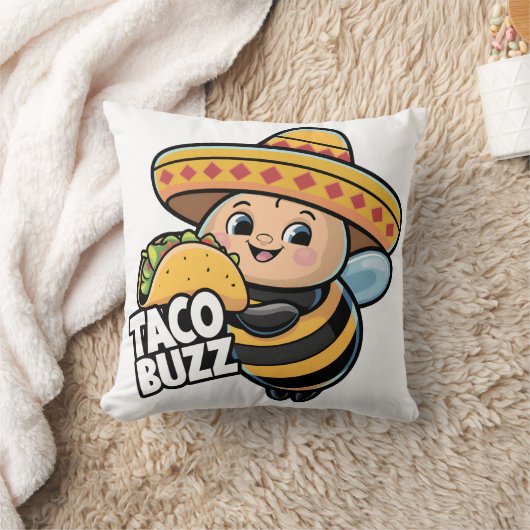 Taco Buzz Bumble Bee Kussen (Deken)