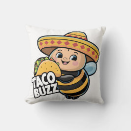 Taco Buzz Bumble Bee Kussen