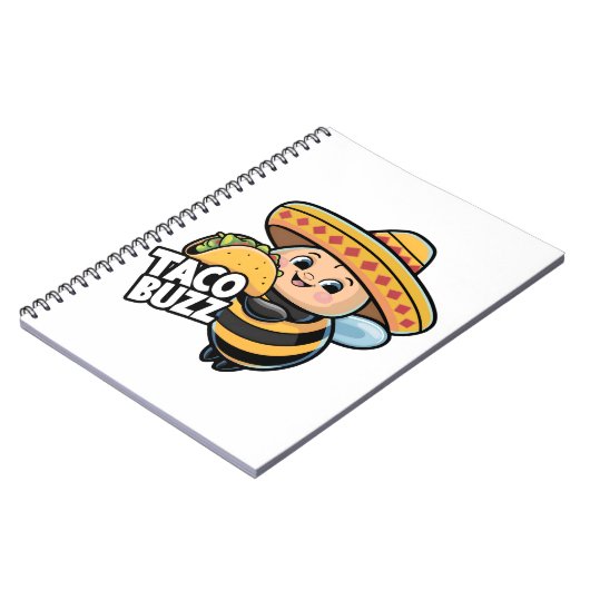Taco Buzz Bumble Bee Notitieboek (Linkerzijde)