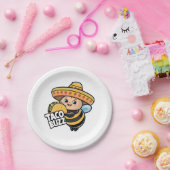 Taco Buzz Bumble Bee Papieren Bordje (Feest)