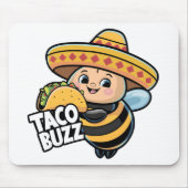 Taco Buzz Hommeltje Muismat (Voorkant)