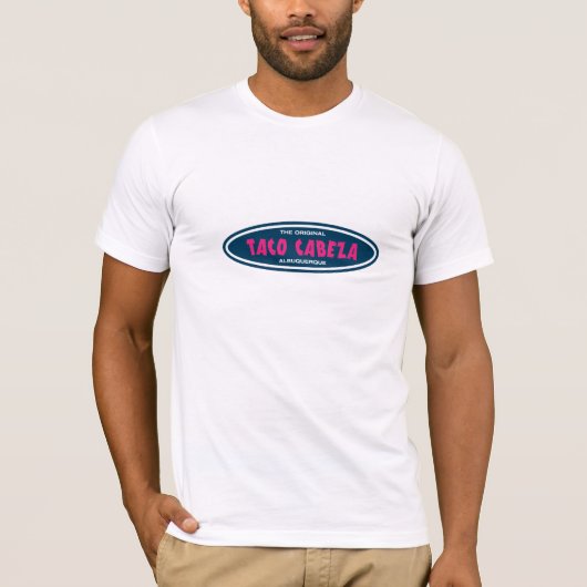 Taco Cabeza (licht) T-shirt (Voorkant)