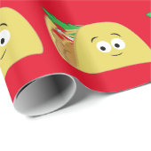 Taco Cartoon Cadeaupapier (Rol Hoek)