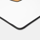 Taco-cartoon illustratie bureaumat (Hoek)