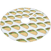 Taco-cartoon illustratie kerstboom rok (Gekanteld)