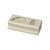 Taco-cartoon illustratie rubberstempel (Stempel)