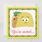 Taco Cartoon Kaart (Voorkant)