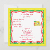 Taco Cartoon Kaart (Achterkant)