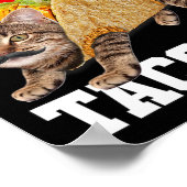 Taco Cat achterstevoren gespeld is Tacocat Meme Ge Poster (Hoek)