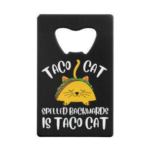 Taco Cat Creditkaart Flessenopener