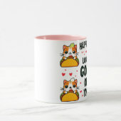 Taco Cat: Een culinaire katachtige fusie Mok (Midden)