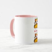 Taco Cat: Een culinaire katachtige fusie Mok (Voorkant links)