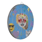 taco cat emoji dartbord (Voorkant Links)