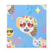 taco cat emoji notitieblok (Voorkant)