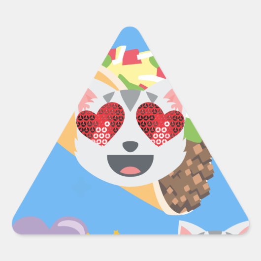 taco cat emoji sticker (Voorkant)