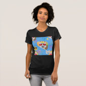 taco cat emoji t-shirt (Voorkant volledig)