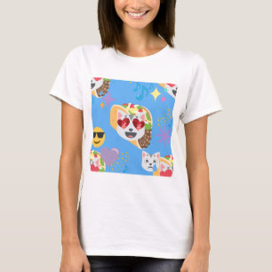 taco cat emoji t-shirt