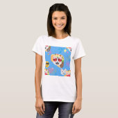 taco cat emoji t-shirt (Voorkant volledig)