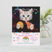 Taco, Cat en pizza Kaart (Staand voorkant)