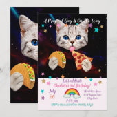 Taco, Cat en pizza Kaart (Voorkant / Achterkant)