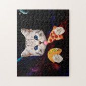 Taco, Cat en pizza Legpuzzel (Verticaal)