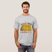 TACO CAT GRAPHIC unieke cadeauidee voor man T-shirt (Voorkant volledig)