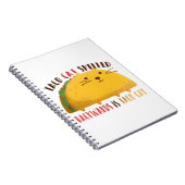 Taco Cat Palindrome Notitieboek (Rechterzijde)