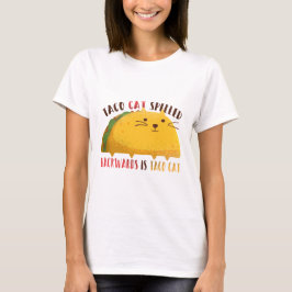 Taco Cat Palindrome T-shirt