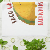 Taco Cat Palindrome Theedoek (Gevouwen)