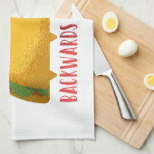 Taco Cat Palindrome Theedoek (Quarter Fold)