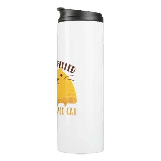 Taco Cat Palindrome Thermosbeker (Geroteerd rechts)