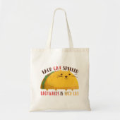 Taco Cat Palindrome Tote Bag (Voorkant)