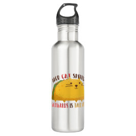 Taco Cat Palindrome Waterfles