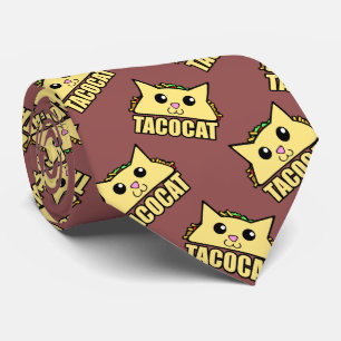 Taco Cat Pattern Stropdas