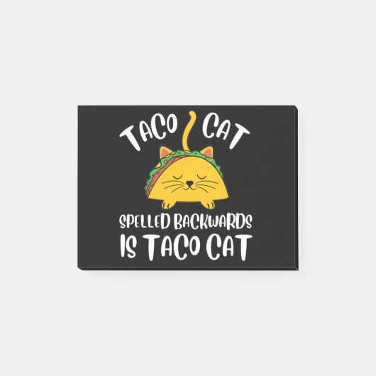 Taco Cat Post-it® Notes (Voorkant)