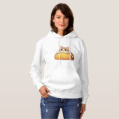 Taco Cat | Schattige Kat in een taco | Perfect sma Hoodie (Voorkant volledig)